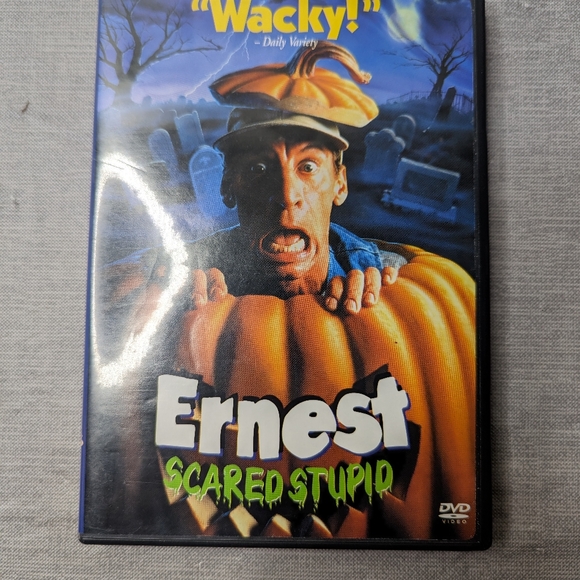 Ernest Scared Stupid DVD 2002 Pumpkin Halloween Funny Jim Varney Film English - Picture 2 of 6